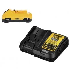 Dewalt DCB230C 20V MAX 3 Ah Lithium-Ion Compact Battery And Charger Starter Kit