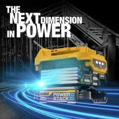 Dewalt DCBP034C 20V MAX POWERSTACK Compact Lithium-Ion Battery And Charger Starter Kit -Dewalt Sales 2022 dewndcbp034c h