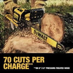 Dewalt DCCS670X1 60V 3.0 Ah FLEXVOLT Cordless Lithium-Ion Brushless 16 In. Chainsaw Kit -Dewalt Sales 2022 dewndccs670x1 k