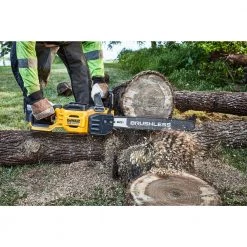 Dewalt DCCS677Y1 60V MAX Brushless Lithium-Ion 20 In. Cordless Chainsaw Kit (12 Ah) -Dewalt Sales 2022 dewndccs677y1 j