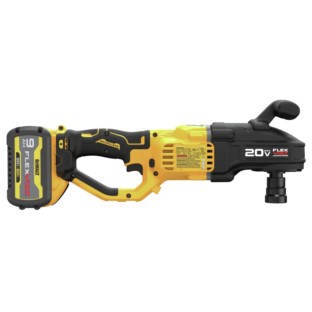 Dewalt DCD445X1 20V MAX Brushless Lithium-Ion 7/16 In. Cordless Quick Change Stud And Joist Drill With FLEXVOLT Advantage Kit (9 Ah) 5 Dewalt DCD445X1 20V MAX Brushless Lithium-Ion 7/16 In. Cordless Quick Change Stud And Joist Drill With FLEXVOLT Advantage Kit (9 Ah) - Image 5