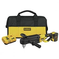 Dewalt DCD470X1 FLEXVOLT 60V MAX Lithium-Ion In-Line 1/2 In. Cordless Stud And Joist Drill Kit With E-Clutch System (9 Ah)