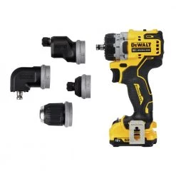 Dewalt DCD703F1 XTREME 12V MAX Brushless Lithium-Ion Cordless 5-In-1 Drill Driver Kit (2 Ah) -Dewalt Sales 2022 dewndcd703f1 b