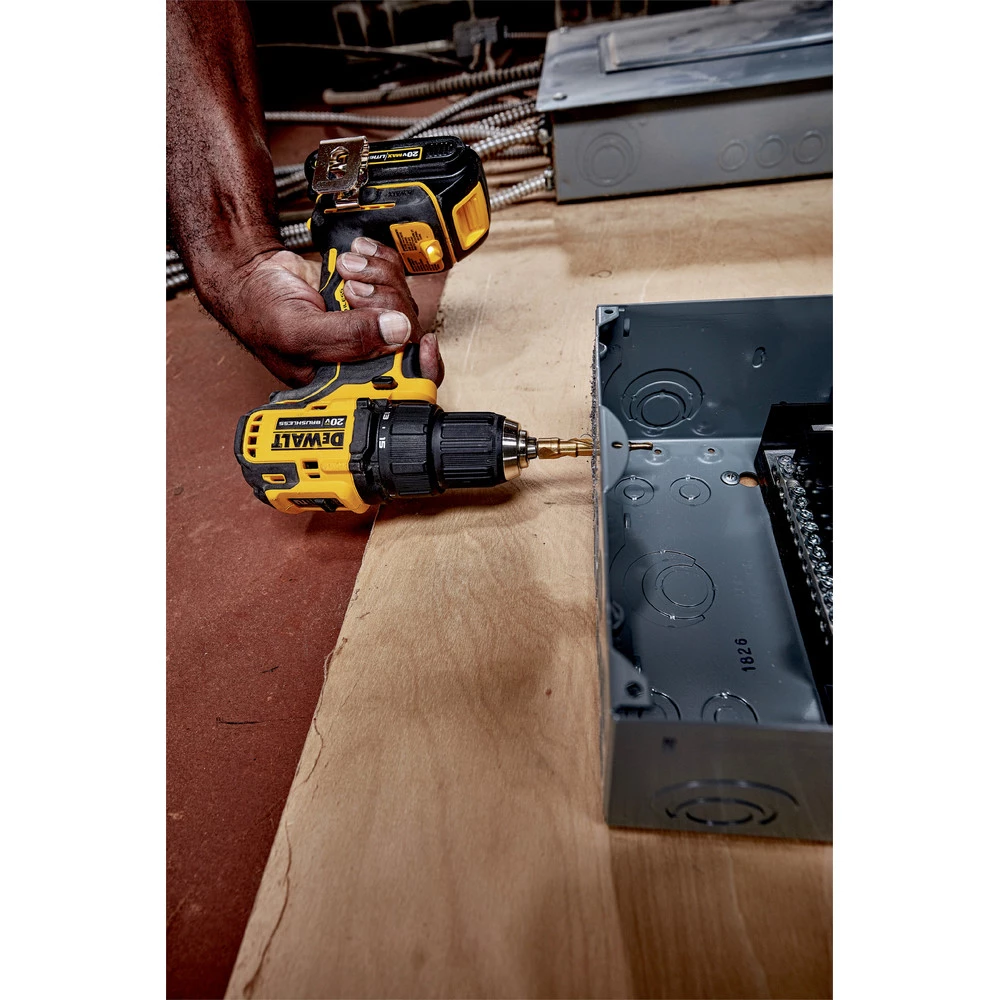 Dewalt DCD708C2 ATOMIC 20V MAX Brushless Compact 1/2 In. Cordless Drill Driver Kit (1.5 Ah) 7 Dewalt DCD708C2 ATOMIC 20V MAX Brushless Compact 1/2 In. Cordless Drill Driver Kit (1.5 Ah) - Image 7