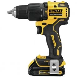 Dewalt DCD709C2 ATOMIC 20V MAX Brushless Compact Lithium-Ion 1/2 In. Cordless Hammer Drill/Driver Kit (1.5 Ah) -Dewalt Sales 2022 dewndcd709c2 g