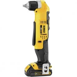 Dewalt DCD740C1 20V MAX Lithium-Ion Compact 3/8 In. Cordless Right Angle Drill Kit (1.5 Ah) -Dewalt Sales 2022 dewndcd740c1 b