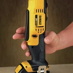 Dewalt DCD740C1 20V MAX Lithium-Ion Compact 3/8 In. Cordless Right Angle Drill Kit (1.5 Ah) -Dewalt Sales 2022 dewndcd740c1 f