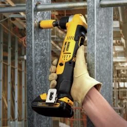 Dewalt DCD740C1 20V MAX Lithium-Ion Compact 3/8 In. Cordless Right Angle Drill Kit (1.5 Ah) -Dewalt Sales 2022 dewndcd740c1 i