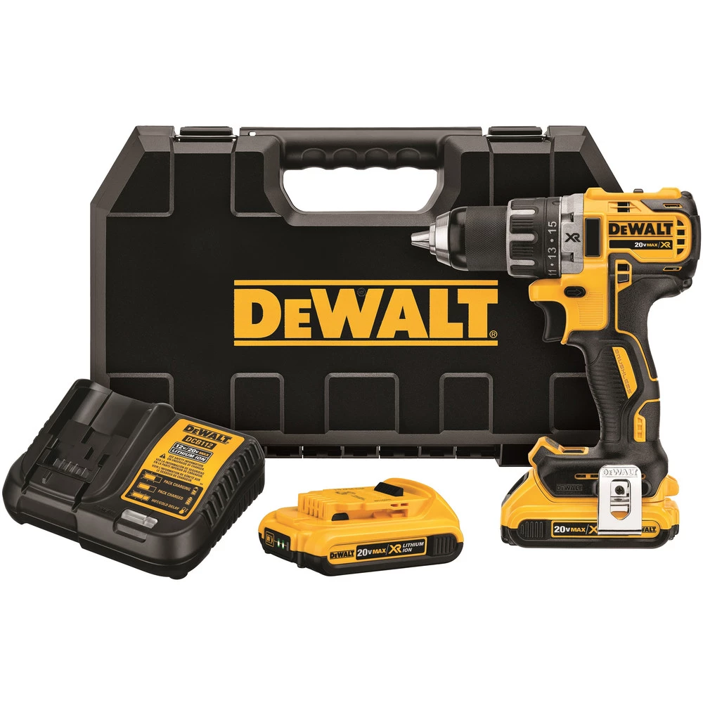 Dewalt DCD791D2 20V MAX XR Lithium-Ion Brushless Compact 1/2 In. Cordless Drill Driver Kit (2 Ah) 1 Dewalt DCD791D2 20V MAX XR Lithium-Ion Brushless Compact 1/2 In. Cordless Drill Driver Kit (2 Ah)