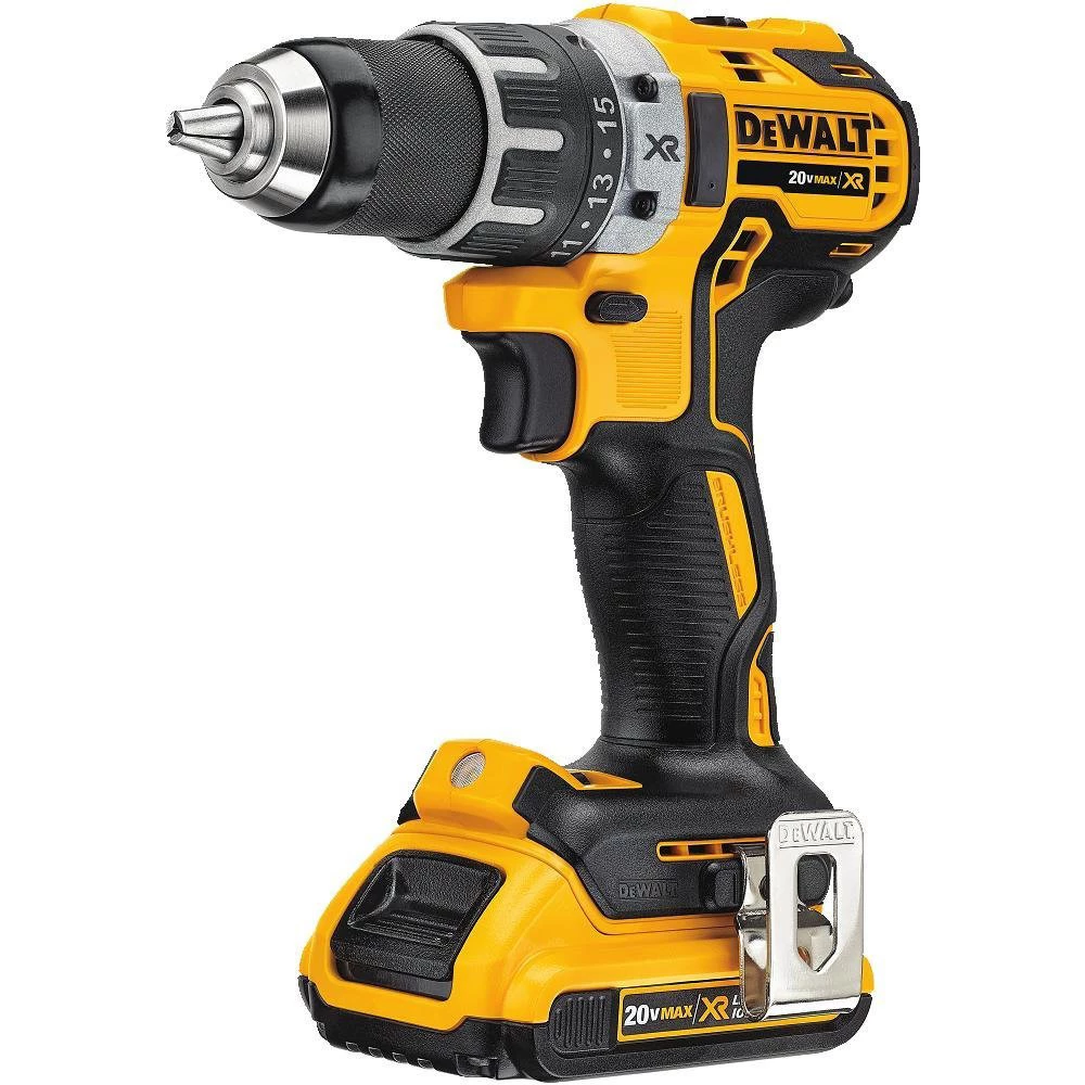 Dewalt DCD791D2 20V MAX XR Lithium-Ion Brushless Compact 1/2 In. Cordless Drill Driver Kit (2 Ah) 5 Dewalt DCD791D2 20V MAX XR Lithium-Ion Brushless Compact 1/2 In. Cordless Drill Driver Kit (2 Ah) - Image 5
