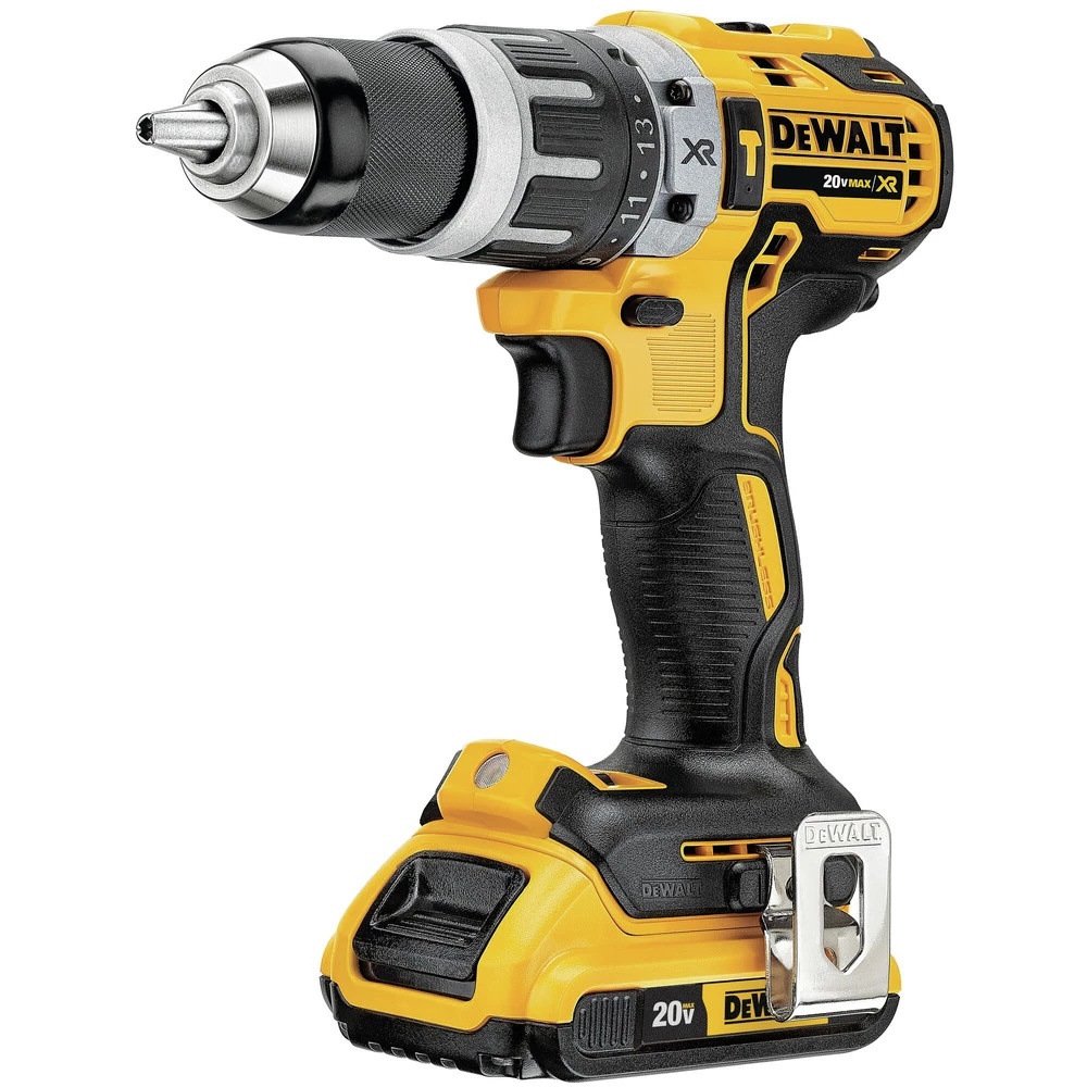 Dewalt DCD796D2 20V MAX XR Lithium-Ion Brushless Compact 2-Speed 1/2 In. Cordless Hammer Drill Kit (2 Ah) 2 Dewalt DCD796D2 20V MAX XR Lithium-Ion Brushless Compact 2-Speed 1/2 In. Cordless Hammer Drill Kit (2 Ah) - Image 2