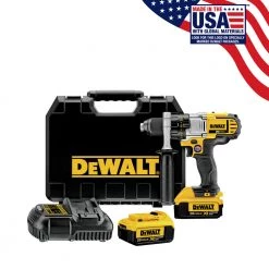 Dewalt DCD980M2 20V MAX Lithium-Ion Premium 3-Speed 1/2 In. Cordless Drill Driver Kit (4 Ah) -Dewalt Sales 2022 dewndcd980m2 b