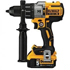 Dewalt DCD996P2 20V MAX XR Brushless Lithium-Ion 1/2 In. Cordless 3-Speed Hammer Drill Driver Kit With 2 Batteries (5 Ah) -Dewalt Sales 2022 dewndcd996p2 b