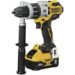 Dewalt DCD998W1 20V MAX XR POWER DETECT Brushless Lithium-Ion 1/2 In. Cordless Hammer Drill Driver Kit (8 Ah) -Dewalt Sales 2022 dewndcd998w1 b