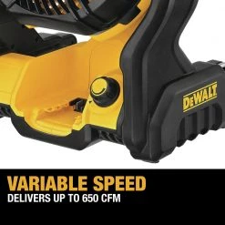 Dewalt DCE512B 20V MAX Lithium-Ion 11 In. Cordless Jobsite Fan (Tool Only) -Dewalt Sales 2022 dewndce512b b
