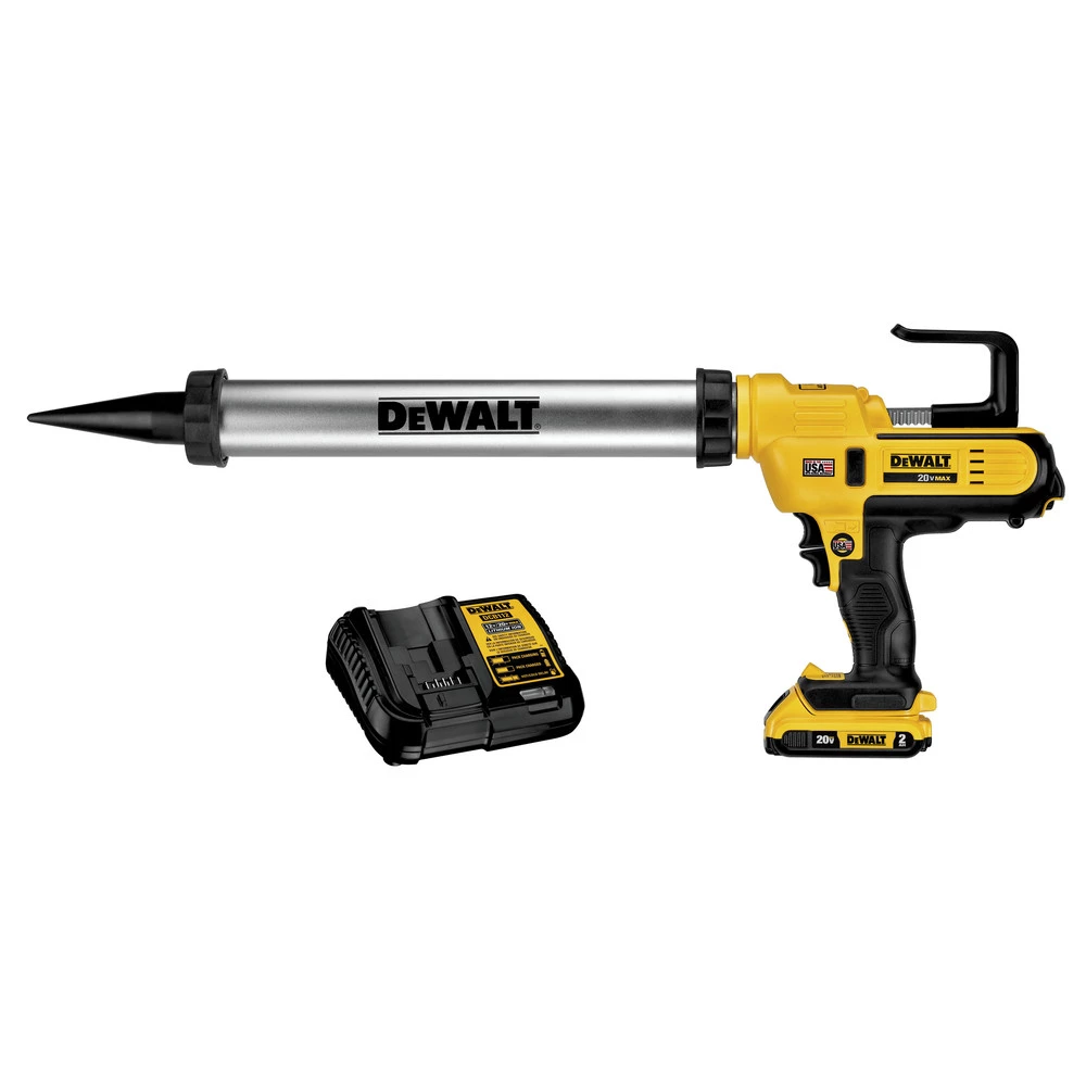Dewalt DCE580D1 20V MAX Cordless Lithium-Ion Caulk Gun Kit 1 Dewalt DCE580D1 20V MAX Cordless Lithium-Ion Caulk Gun Kit