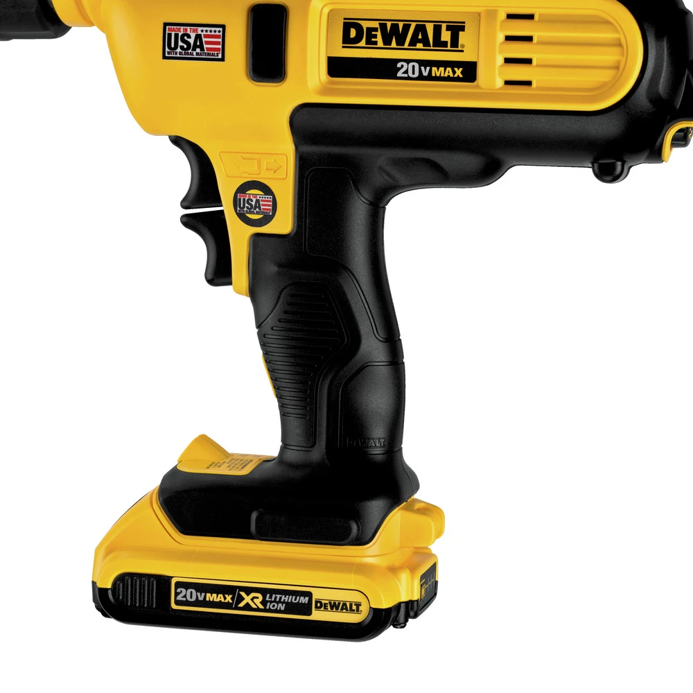 Dewalt DCE580D1 20V MAX Cordless Lithium-Ion Caulk Gun Kit 12 Dewalt DCE580D1 20V MAX Cordless Lithium-Ion Caulk Gun Kit - Image 12