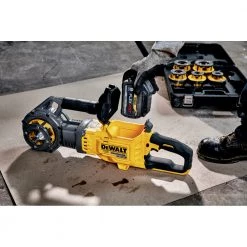 Dewalt DCE700X2K FLEXVOLT 60V MAX Lithium-Ion Cordless Pipe Threader Kit With (6) Die Heads (9 Ah) -Dewalt Sales 2022 dewndce700x2k w