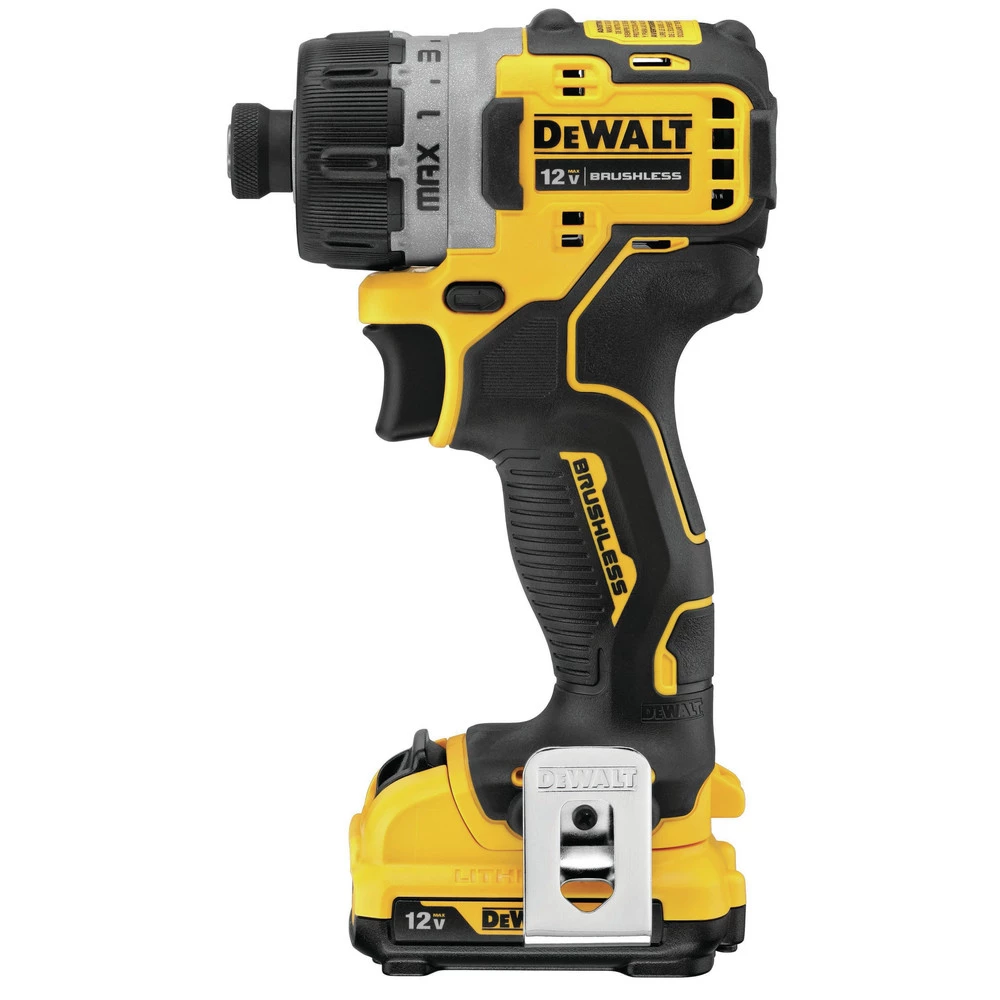 Dewalt DCF601F2 XTREME 12V MAX Brushless Lithium-Ion 1/4 In. Cordless Screwdriver Kit (2 Ah) 2 Dewalt DCF601F2 XTREME 12V MAX Brushless Lithium-Ion 1/4 In. Cordless Screwdriver Kit (2 Ah) - Image 2