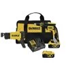 Dewalt DCF620CM2 20V MAX XR Brushless Lithium-Ion Cordless Drywall Screw Gun With Collated Screw Gun Attachment Kit (4 Ah)