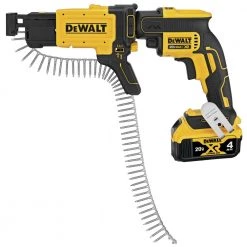 Dewalt DCF620CM2 20V MAX XR Brushless Lithium-Ion Cordless Drywall Screw Gun With Collated Screw Gun Attachment Kit (4 Ah) -Dewalt Sales 2022 dewndcf620cm2 i