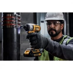 Dewalt DCF787C2 20V MAX Brushless Lithium-Ion 1/4 In. Cordless Impact Driver Kit With (2) 1.3 Ah Batteries -Dewalt Sales 2022 dewndcf787c2 f