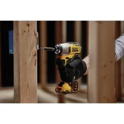 Dewalt DCF801F2 XTREME 12V MAX Brushless Lithium-Ion 1/4 In. Cordless Impact Driver Kit With (2) 2 Ah Batteries -Dewalt Sales 2022 dewndcf801f2 h