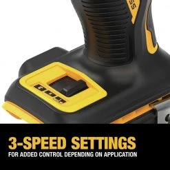 Dewalt DCF850B ATOMIC 20V MAX Brushless Lithium-Ion 1/4 In. Cordless 3-Speed Impact Driver (Tool Only) -Dewalt Sales 2022 dewndcf850b h
