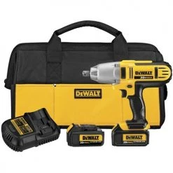 Dewalt DCF889M2 20V MAX XR Brushed Lithium-Ion 1/2 In. Cordless High-Torque Impact Wrench With Detent Pin Kit With (2) 4 Ah Batteries