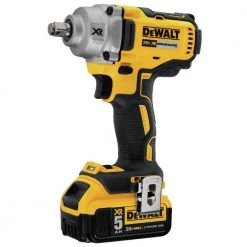 Dewalt DCF894HP2 20V MAX XR 1/2 In. Mid-Range Cordless Impact Wrench With Hog Ring Anvil Kit -Dewalt Sales 2022 dewndcf894hp2 g