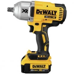 Dewalt DCF899M1 20V MAX XR Brushless Lithium-Ion 1/2 In. Cordless High Torque Impact Wrench With Detent Pin Anvil Kit (4 Ah) -Dewalt Sales 2022 dewndcf899m1 a