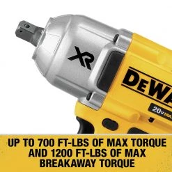 Dewalt DCF899M1 20V MAX XR Brushless Lithium-Ion 1/2 In. Cordless High Torque Impact Wrench With Detent Pin Anvil Kit (4 Ah) -Dewalt Sales 2022 dewndcf899m1 e