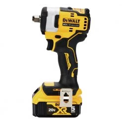 Dewalt DCF911P2 20V MAX Brushless Lithium-Ion 1/2 In. Cordless Impact Wrench With Hog Ring Anvil Kit With 2 Batteries (5 Ah) -Dewalt Sales 2022 dewndcf911p2 b