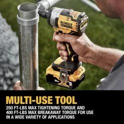 Dewalt DCF911P2 20V MAX Brushless Lithium-Ion 1/2 In. Cordless Impact Wrench With Hog Ring Anvil Kit With 2 Batteries (5 Ah) -Dewalt Sales 2022 dewndcf911p2 i