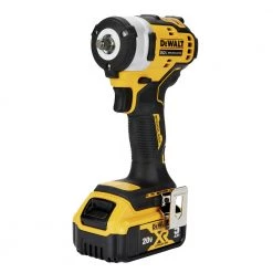 Dewalt DCF913P2 20V MAX Brushless Lithium-Ion 3/8 In. Cordless Impact Wrench With Hog Ring Anvil Kit With 2 Batteries (5 Ah) -Dewalt Sales 2022 dewndcf913p2 a