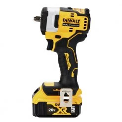 Dewalt DCF913P2 20V MAX Brushless Lithium-Ion 3/8 In. Cordless Impact Wrench With Hog Ring Anvil Kit With 2 Batteries (5 Ah) -Dewalt Sales 2022 dewndcf913p2 b