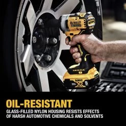 Dewalt DCF913P2 20V MAX Brushless Lithium-Ion 3/8 In. Cordless Impact Wrench With Hog Ring Anvil Kit With 2 Batteries (5 Ah) -Dewalt Sales 2022 dewndcf913p2 j