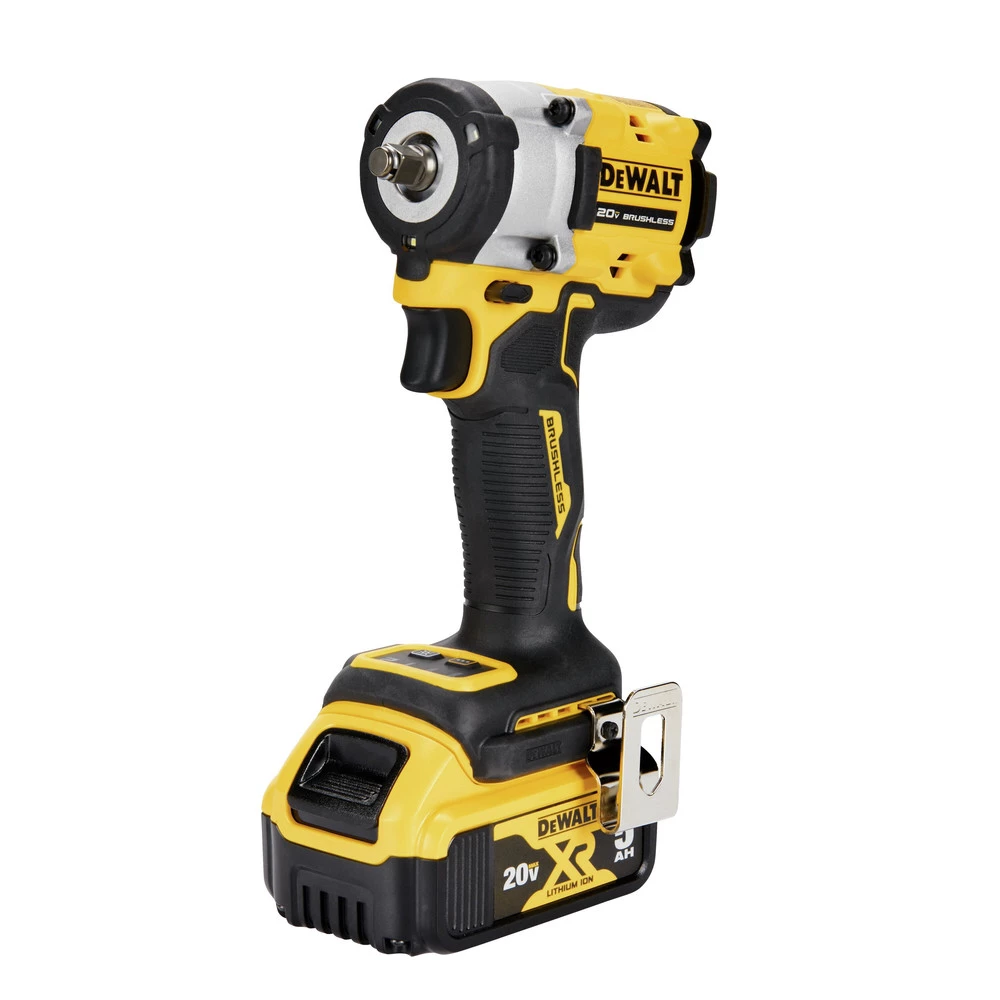 Dewalt DCF923P2 ATOMIC 20V MAX Brushless Lithium-Ion 3/8 In. Cordless Impact Wrench With Hog Ring Anvil Kit With 2 Batteries (5 Ah) 3 Dewalt DCF923P2 ATOMIC 20V MAX Brushless Lithium-Ion 3/8 In. Cordless Impact Wrench With Hog Ring Anvil Kit With 2 Batteries (5 Ah) - Image 3
