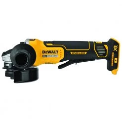 Dewalt DCG413B 20V MAX XR Brushless Lithium-Ion 4-1/2 In. Cordless Paddle Switch Small Angle Grinder With Kickback Brake (Tool Only)