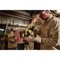 Dewalt DCG415W1 20V MAX XR POWER DETECT Brushless Lithium-Ion 4-1/2 In. - 5 In. Small Angle Grinder Kit (8 Ah) -Dewalt Sales 2022 dewndcg415w1 h