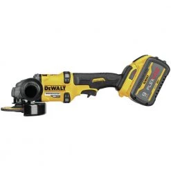 Dewalt DCG418X1 FLEXVOLT 60V MAX Brushless Lithium-Ion 4-1/2 In. - 6 In. Cordless Grinder Kit With Kickback Brake And (1) 9 Ah Battery -Dewalt Sales 2022 dewndcg418x1 b