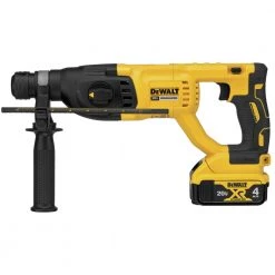 Dewalt DCH133M2 20V MAX XR Lithium-Ion D-Handle SDS-Plus 1 In. Cordless Rotary Hammer Kit With 2 Batteries (4 Ah) -Dewalt Sales 2022 dewndch133m2 b