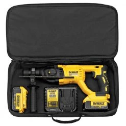 Dewalt DCH133M2 20V MAX XR Lithium-Ion D-Handle SDS-Plus 1 In. Cordless Rotary Hammer Kit With 2 Batteries (4 Ah) -Dewalt Sales 2022 dewndch133m2 e