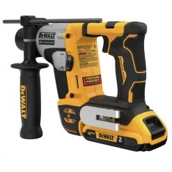 Dewalt DCH172D2 20V MAX ATOMIC Brushless Lithium-Ion 5/8 In. Cordless SDS PLUS Rotary Hammer Kit With 2 Batteries (2 Ah) -Dewalt Sales 2022 dewndch172d2 c