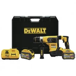 Dewalt DCH416X2 60V MAX Brushless Lithium-Ion 1-1/4 In. Cordless SDS Plus Rotary Hammer Kit With 2 Batteries (9 Ah)