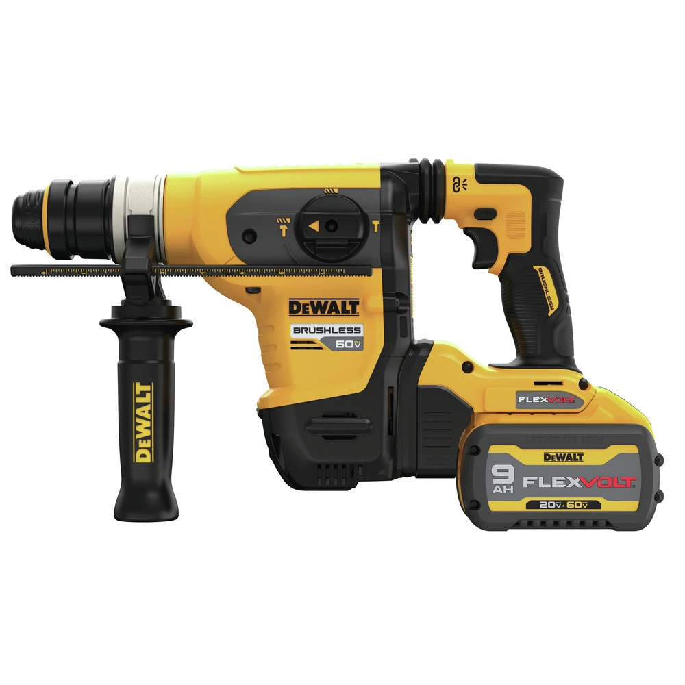 Dewalt DCH416X2 60V MAX Brushless Lithium-Ion 1-1/4 In. Cordless SDS Plus Rotary Hammer Kit With 2 Batteries (9 Ah) 3 Dewalt DCH416X2 60V MAX Brushless Lithium-Ion 1-1/4 In. Cordless SDS Plus Rotary Hammer Kit With 2 Batteries (9 Ah) - Image 3