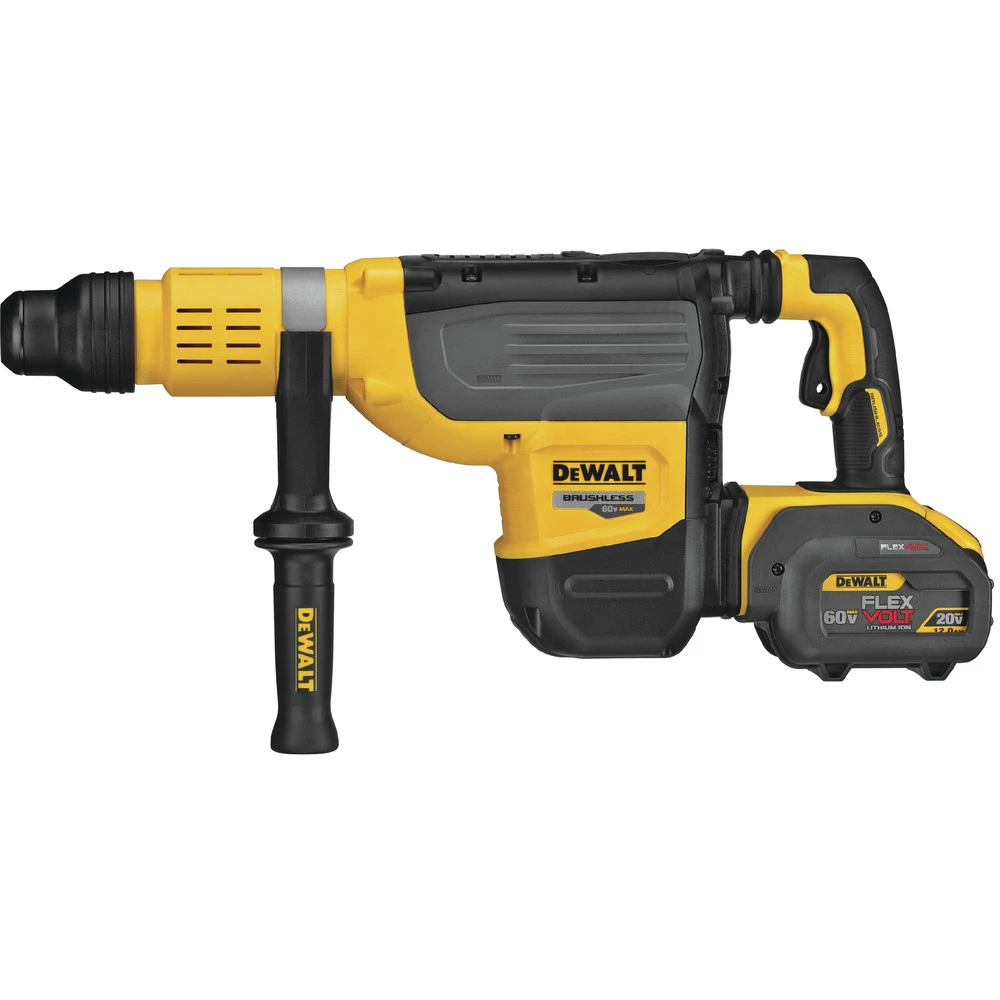 Dewalt DCH773Y2 FLEXVOLT 60V MAX 2 In. Cordless SDS MAX Combination Hammer Kit With (2) 12 Ah Li-Ion Batteries 2 Dewalt DCH773Y2 FLEXVOLT 60V MAX 2 In. Cordless SDS MAX Combination Hammer Kit With (2) 12 Ah Li-Ion Batteries - Image 2
