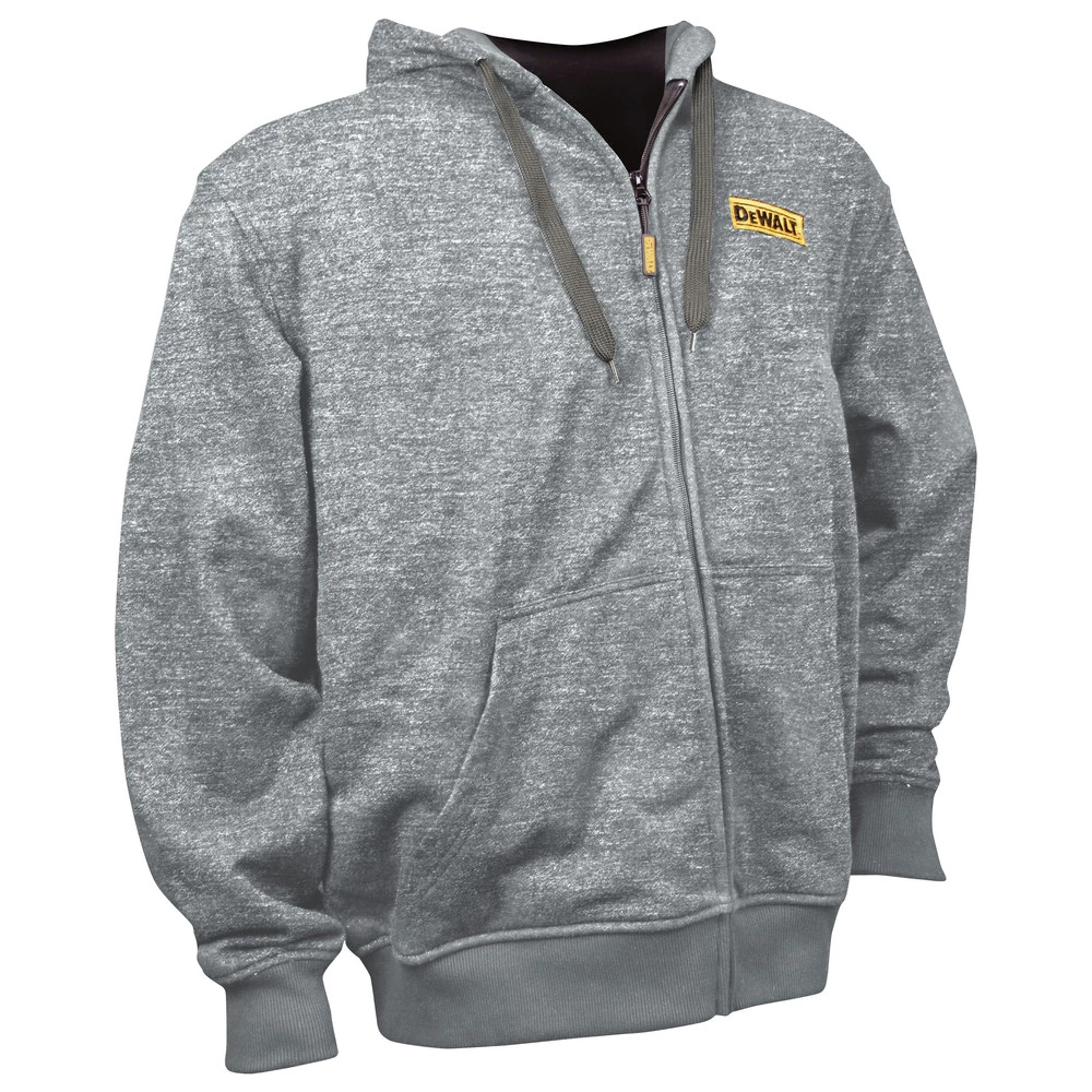 Dewalt DCHJ080B-S 20V MAX Li-Ion Heathered Gray Heated Hoodie (Jacket Only) - Small 2 Dewalt DCHJ080B-S 20V MAX Li-Ion Heathered Gray Heated Hoodie (Jacket Only) - Small - Image 2