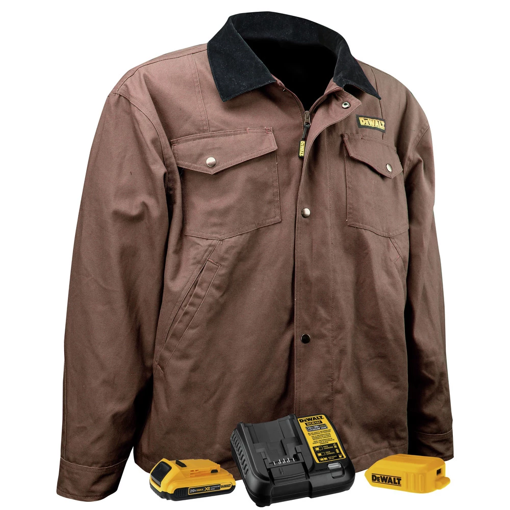 Dewalt DCHJ083TD1-S 20V MAX Li-Ion Barn Coat Kit - Small 1 Dewalt DCHJ083TD1-S 20V MAX Li-Ion Barn Coat Kit - Small