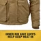 Dewalt DCHJ091D1-S 20V Lithium-Ion Cordless Men's Heavy Duty Ripstop Heated Jacket (2 Ah) - Small, Dune 5 Dewalt DCHJ091D1-S 20V Lithium-Ion Cordless Men's Heavy Duty Ripstop Heated Jacket (2 Ah) - Small, Dune - Image 5